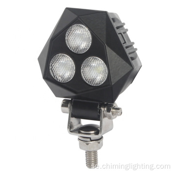 9W Led minitriangel Osram chip arbetslampa